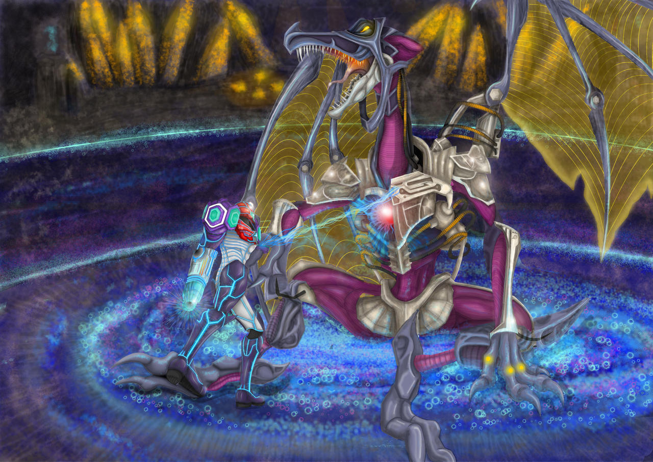 Omega Ridley Boss Battle Finished by Gneiss-chert on DeviantArt