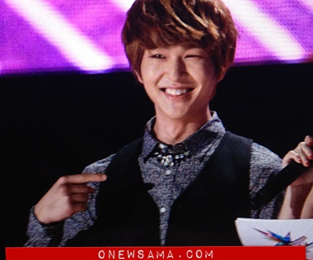 Onew: 120909 In Your Eyes