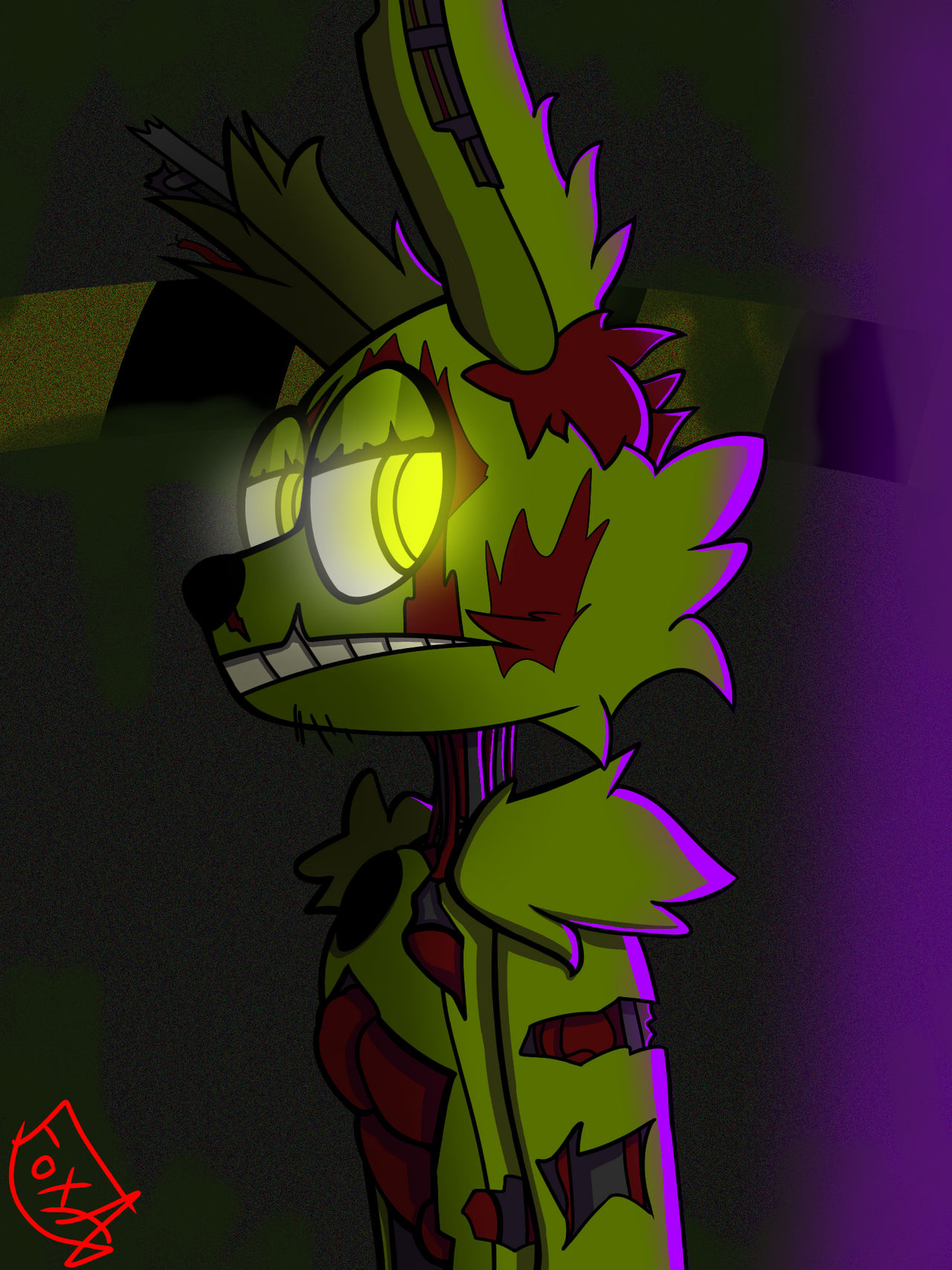 Springtrap by Foxa-boi on DeviantArt