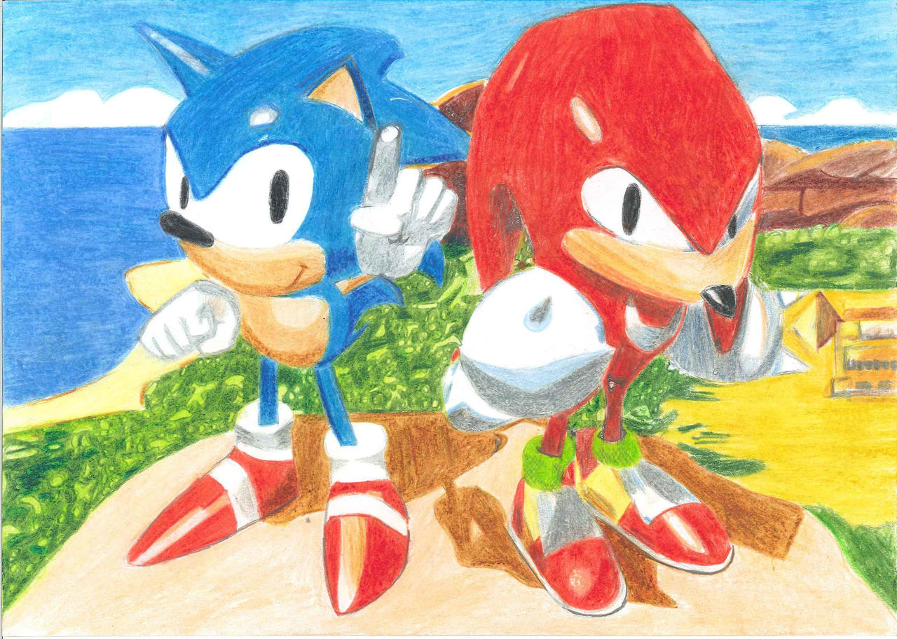 Sonic And Knuckles By Szylishguy25 On DeviantArt sonic-and-knuckles-by-szylishguy25-on-deviantart