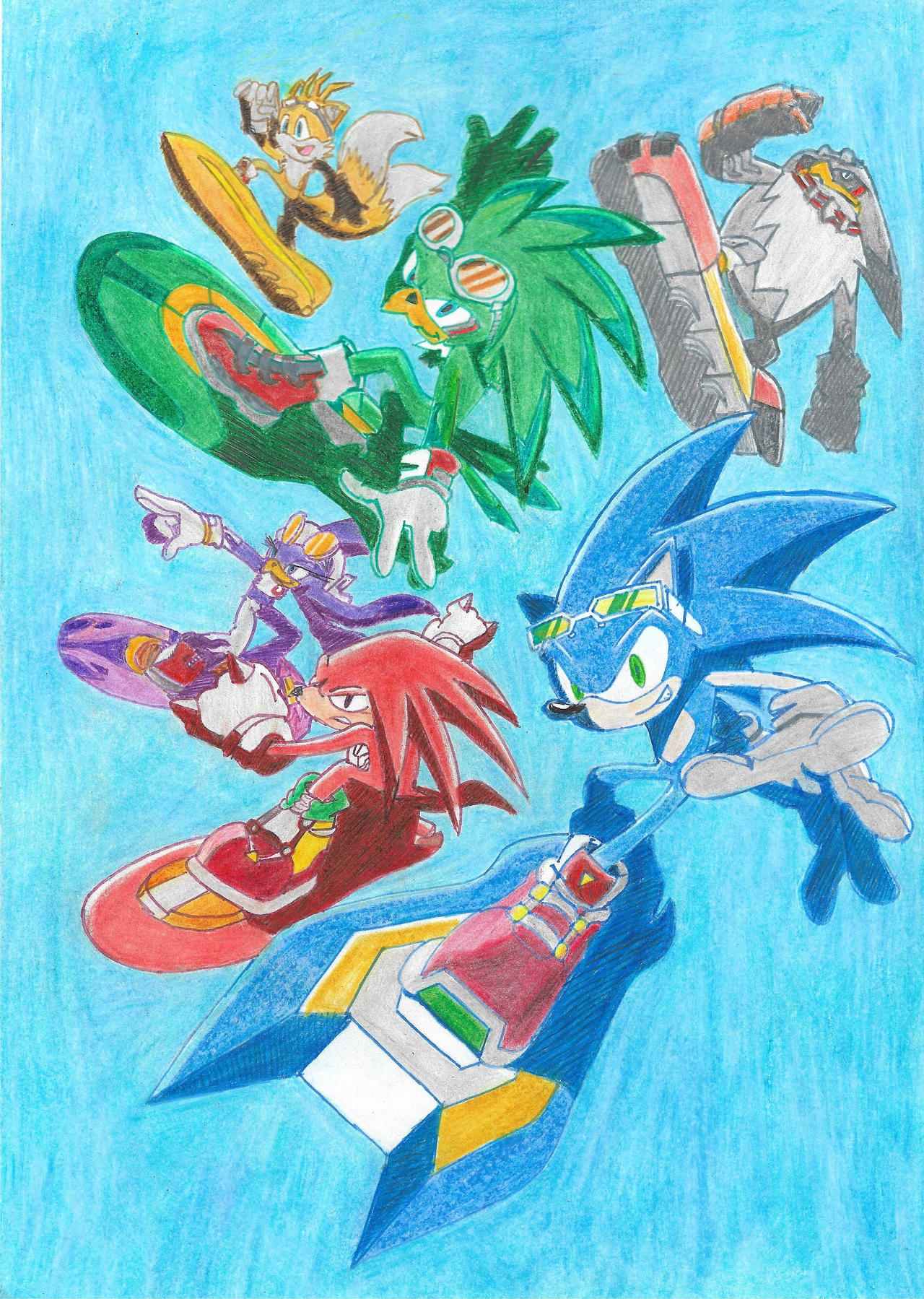 Sonic Riders Names Sonic Riders by szylishguy25 on DeviantArt