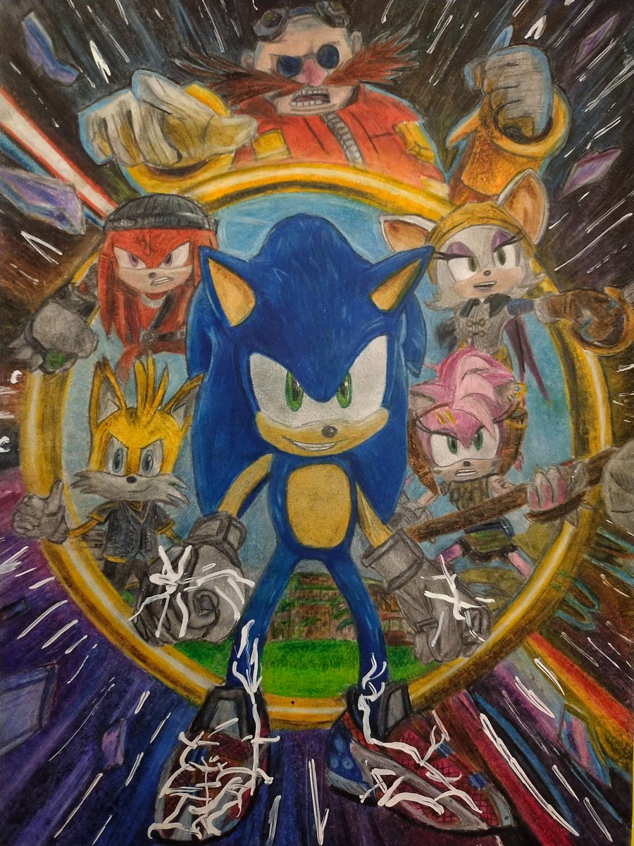 Sonic Hedgehog - Sonic Prime by Fynamic on DeviantArt