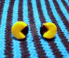 Pacman Earrings