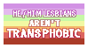 He / Him Lesbians aren't Transphobic