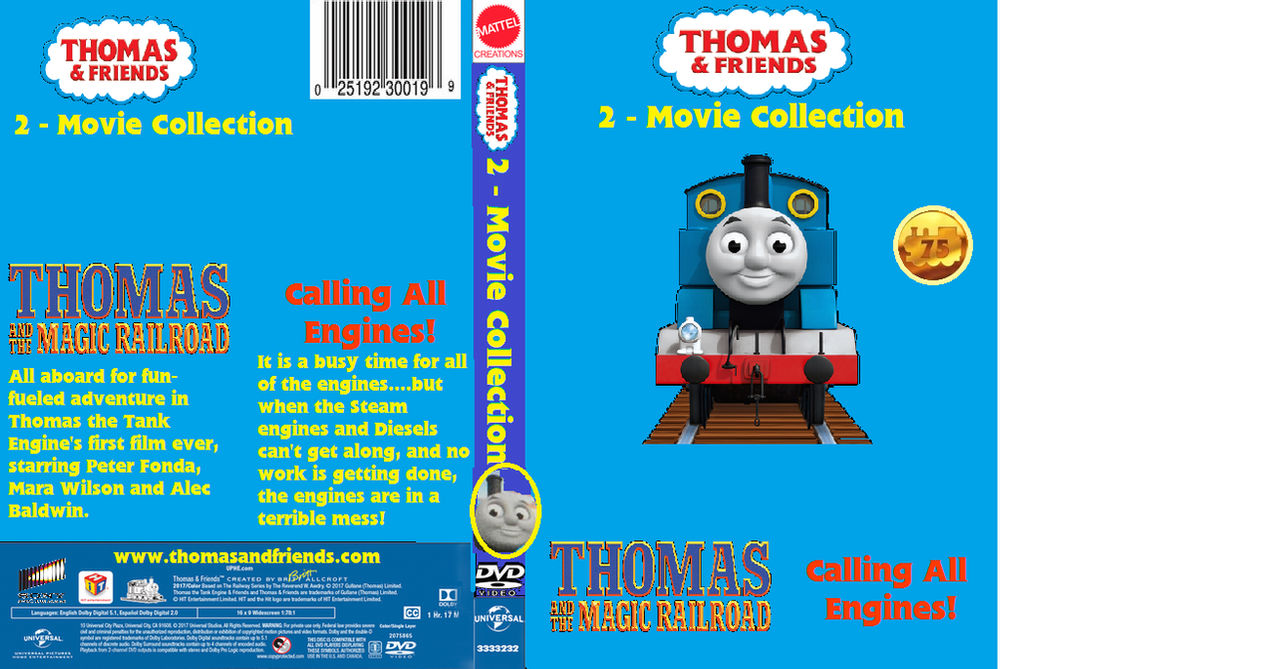 Thomas Friends 2-Movie Collection DVD Set by Jev12345 on DeviantArt