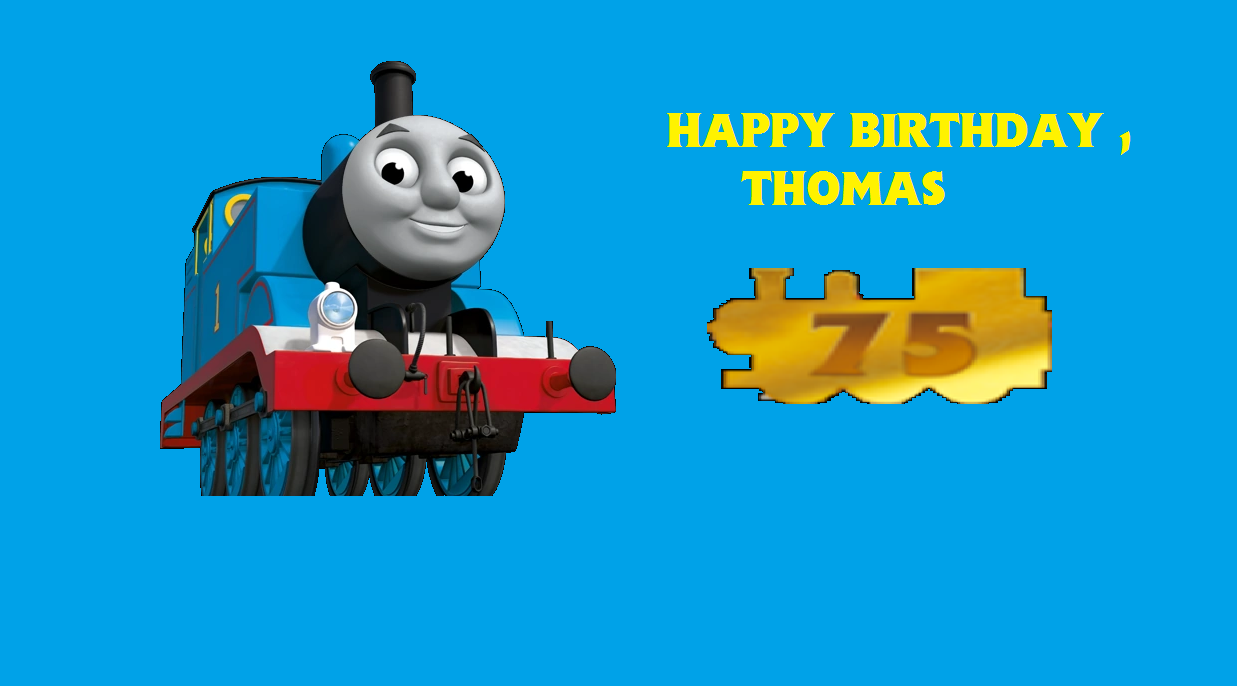 Happy 75th Birthday Thomas By Jev On Deviantart Happy 75th Birthday Thomas By Jev On Deviantart