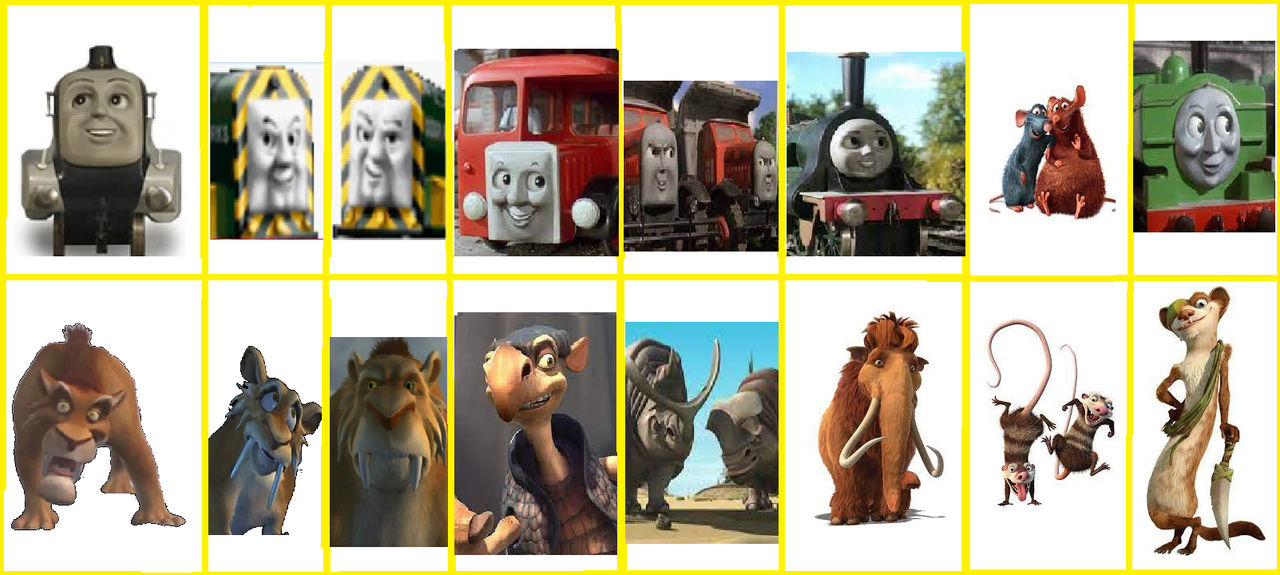 Ice Age Cast Meme 2 Sodor Age By Jev12345 On Deviantart