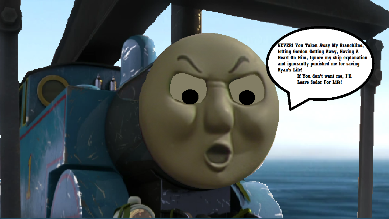 Thomas' Rage to The Fat Controller (My Canon) by Jev12345 on DeviantArt