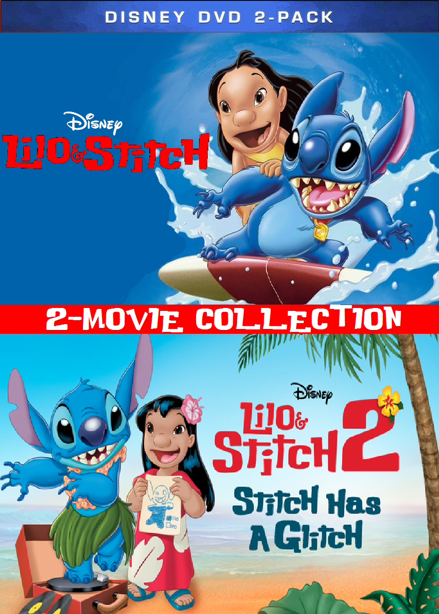 Lilo And Stitch 2-Movie Pack DVD by Jev12345 on DeviantArt