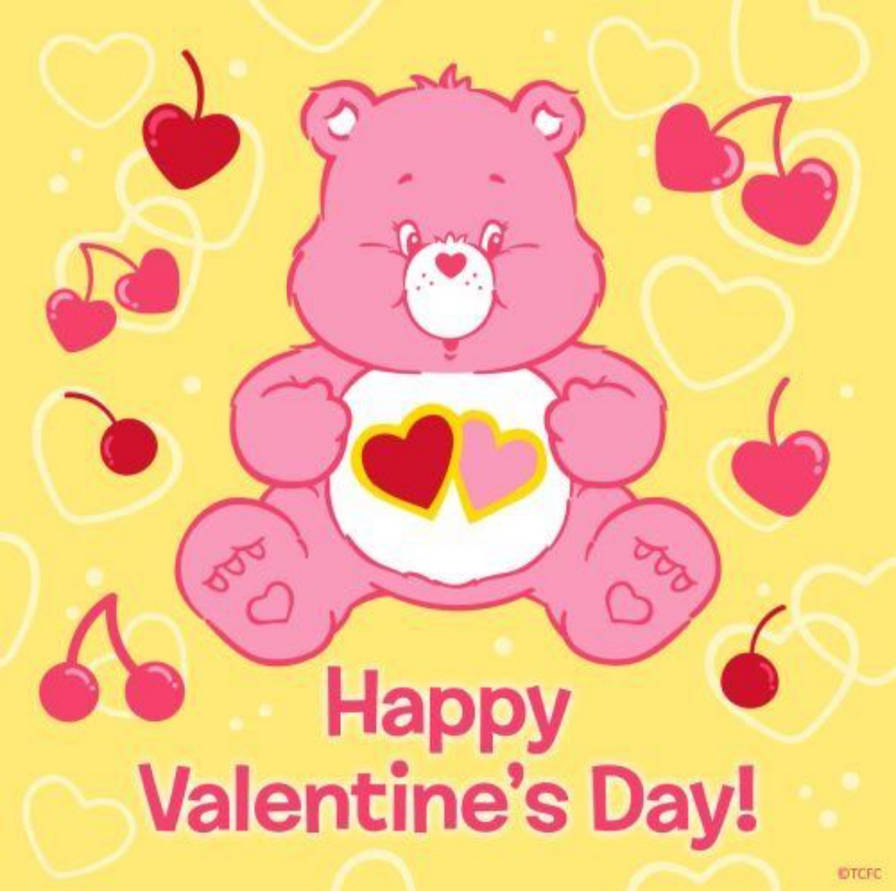 Bears are you happy. Care Bears. Happy Valentine's Day Bear. Стикеры Happy Valentines Day Bear. Care Bears обои.