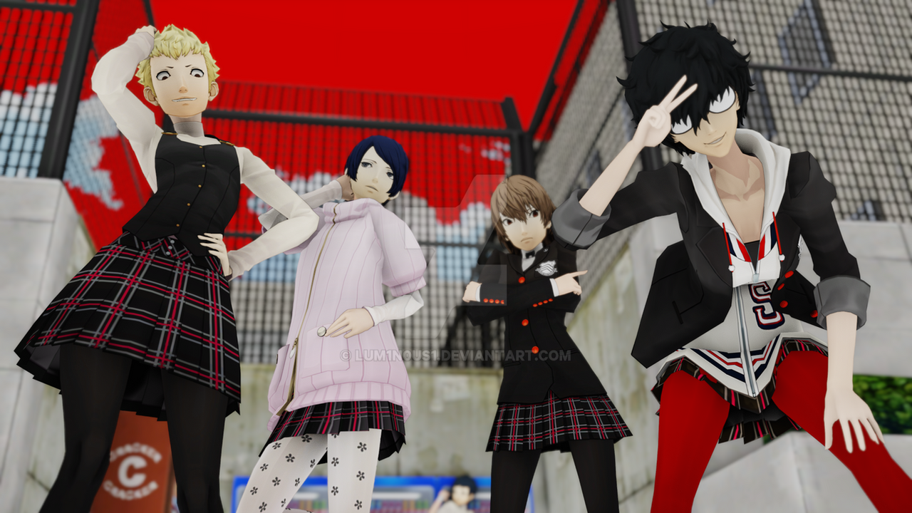 Persona 5 School Morning Swap by Lum1N0us1 on DeviantArt