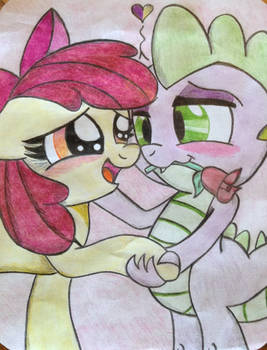 Spikebloom: Hearts and Hooves Day~!