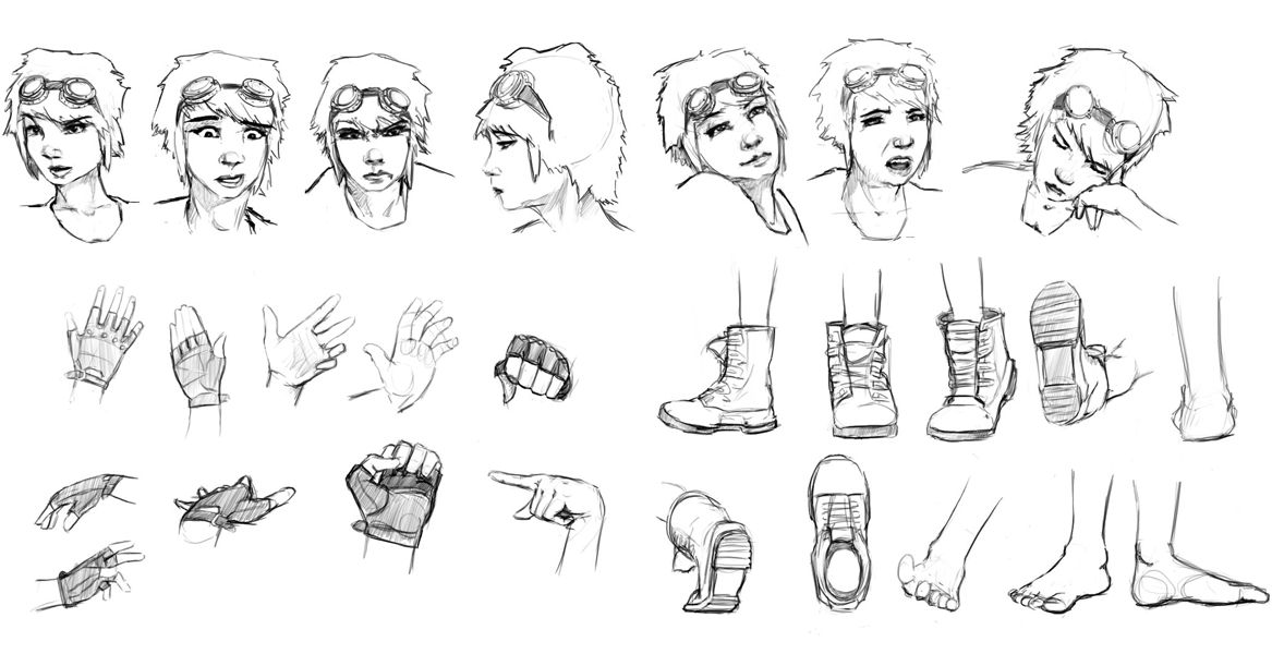 Character Concept Anatomy by UnInfinitum on DeviantArt