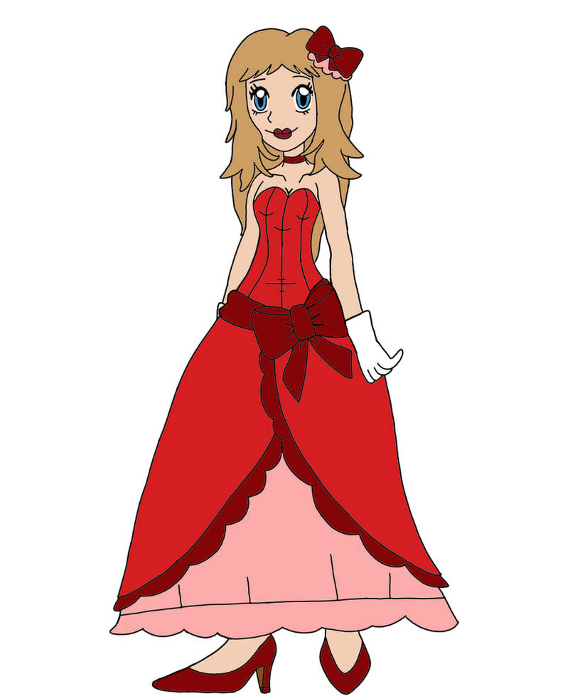 Azurena Serena Ballroom Dress Azurena Version by red-diamond89 on DeviantArt