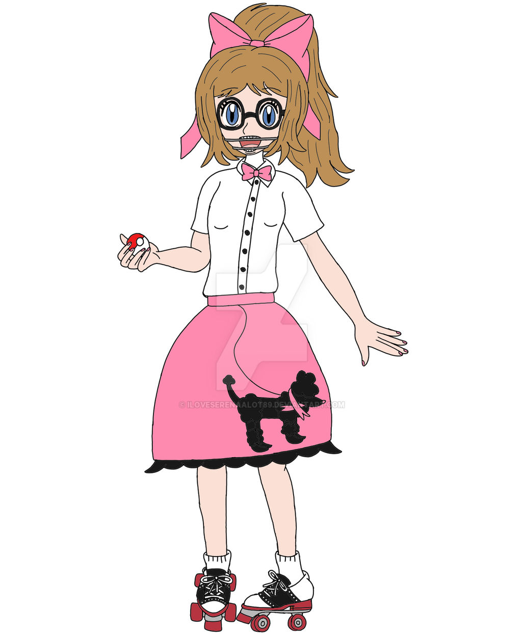 Azurena Ellie Jones Teen azurena 50's outfit by IloveSerenaalot89 on DeviantArt