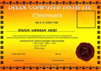 Delta institute cert