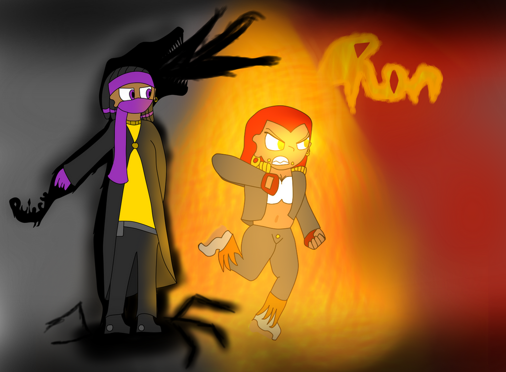 Ron Flamer Ron and Quincy - Shadowflame by grimm-d4ys on DeviantArt