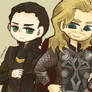 Thor and Loki