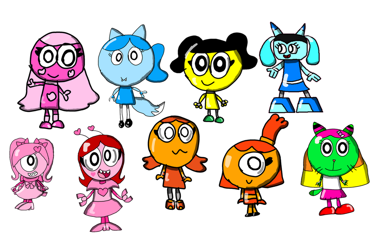 Mixelsoc Mixels OC: Females by SVG4AndZorch21 on DeviantArt