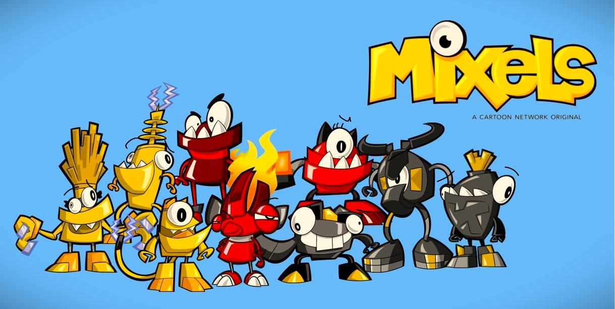 Mixels Creditsbackground My Mixels Characters by SVG4AndZorch21 on DeviantArt