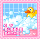 I Love Bubble Baths Stamp