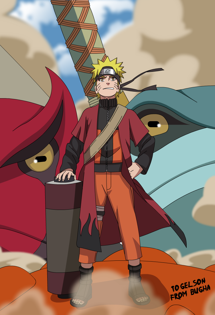 Naruto sennin and yours frogs by Bugha1 on DeviantArt