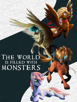 The World is Filled with Monsters Title Card