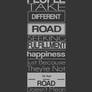 People Take Different Road