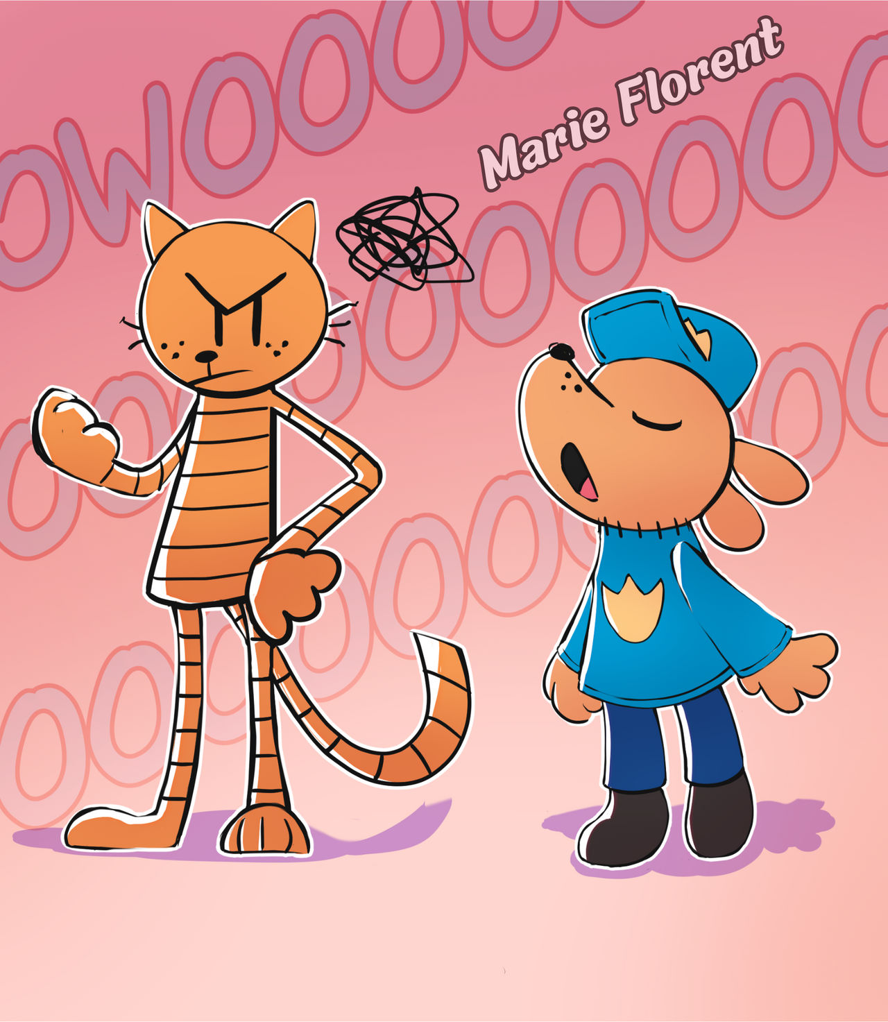 Petey and Dogman by MarieFlorentt on DeviantArt