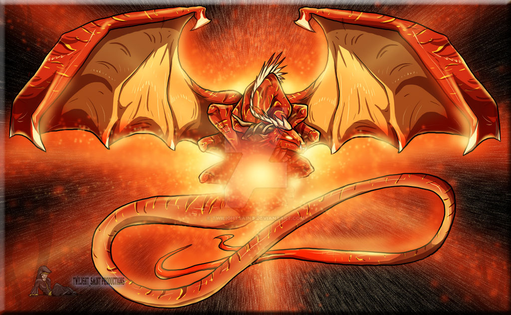 The Red Giant Dragon By Twilightsaint On Deviantart