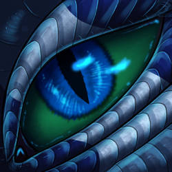 Eye-Con Comish - Sapphire and Emerald