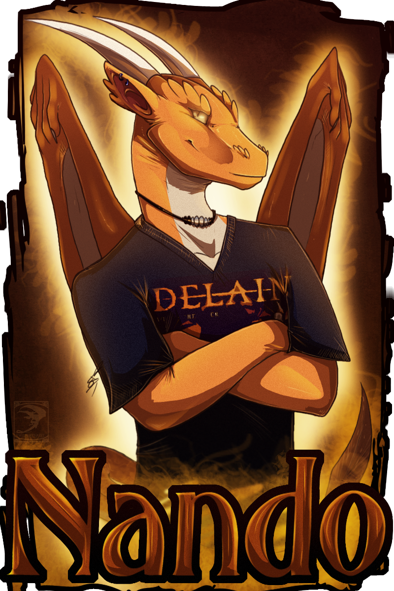 Badge Comish - Nando