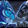 Badge Comish - DarkLurker and QingLong