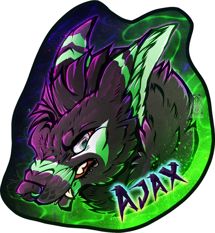 Personal - Ajax Toony Badge by TwilightSaint on DeviantArt Personal - Ajax Toony Badge by TwilightSaint on DeviantArt