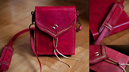 leather pouch I