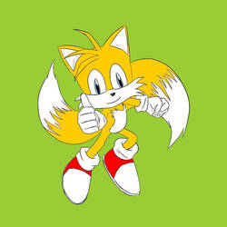 Tails approves Colored