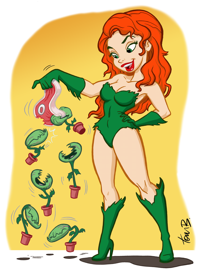 Poison Ivy feeding time