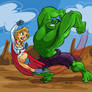 Hulk and Powergirl