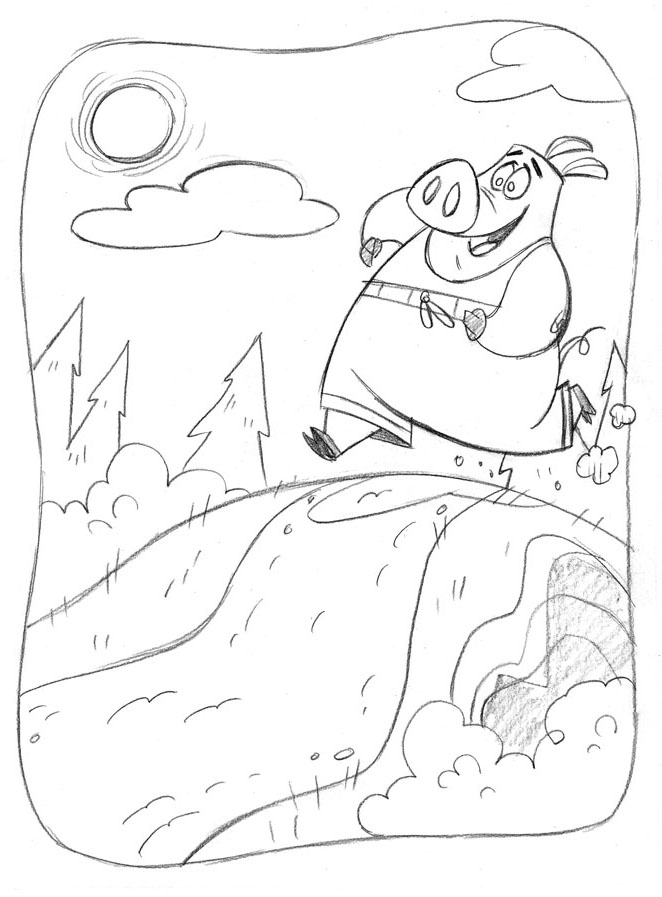 Hog Jog_unused art