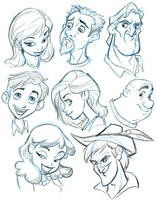 More Character heads