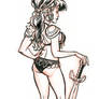 Barbarian Woman Pose