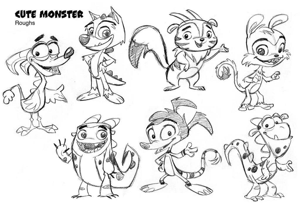 Cute Monsters concepts