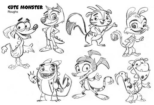 Cute Monsters concepts