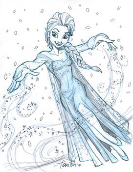 Elsa sketch 2