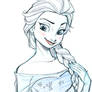 Elsa for a little girl in need