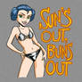 Sun's Out, Bun's Out tshirt design