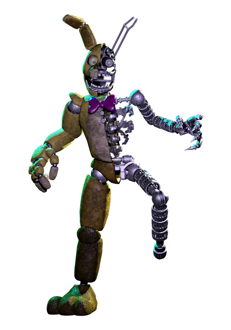 C4D FNaF Burntrap Springbonnie Endo By Godzillatrap On DeviantArt c4d-fnaf-burntrap-springbonnie-endo-by-godzillatrap-on-deviantart