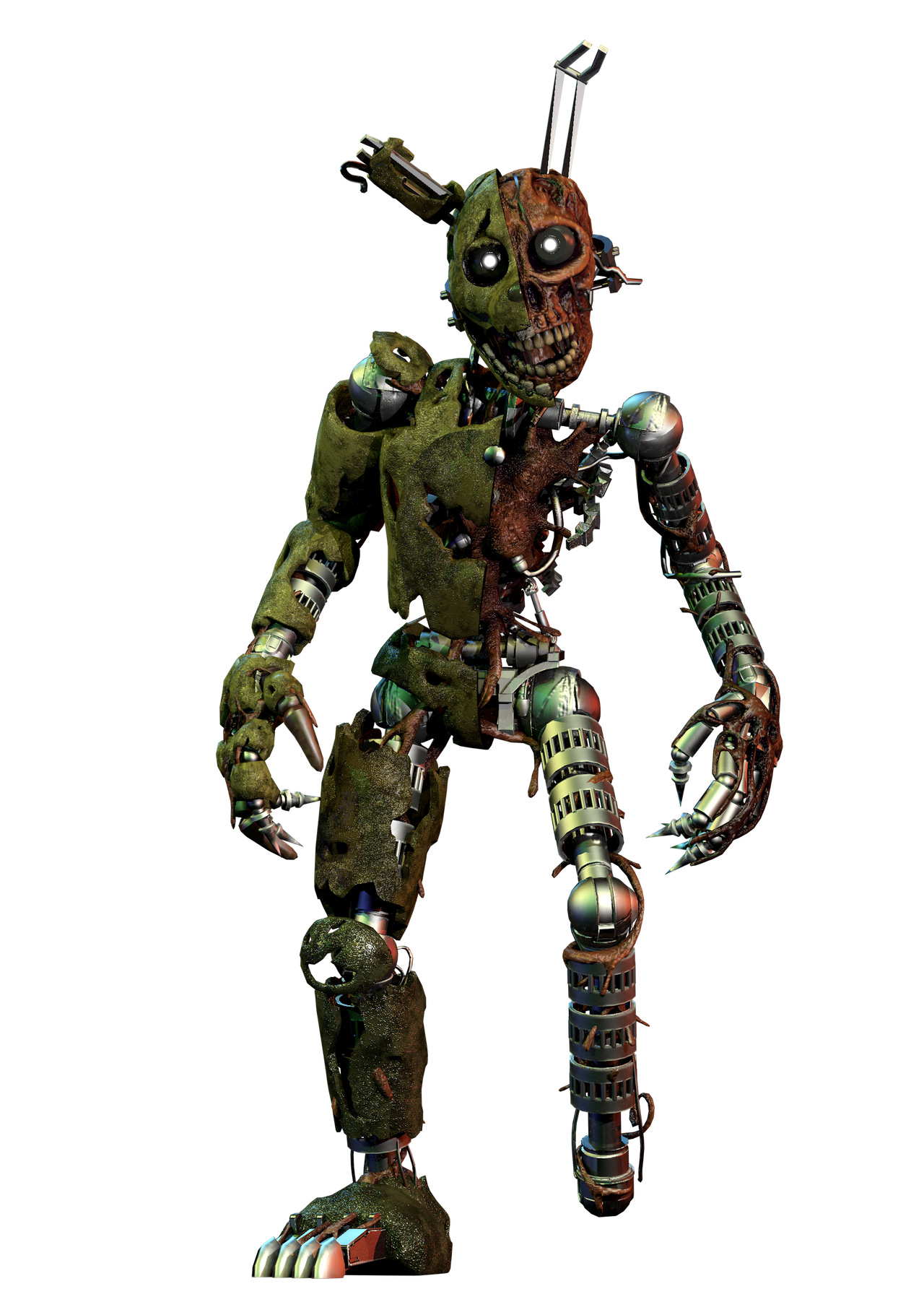 (C4D/FNaF) Spring Burntrap endo by Godzillatrap on DeviantArt