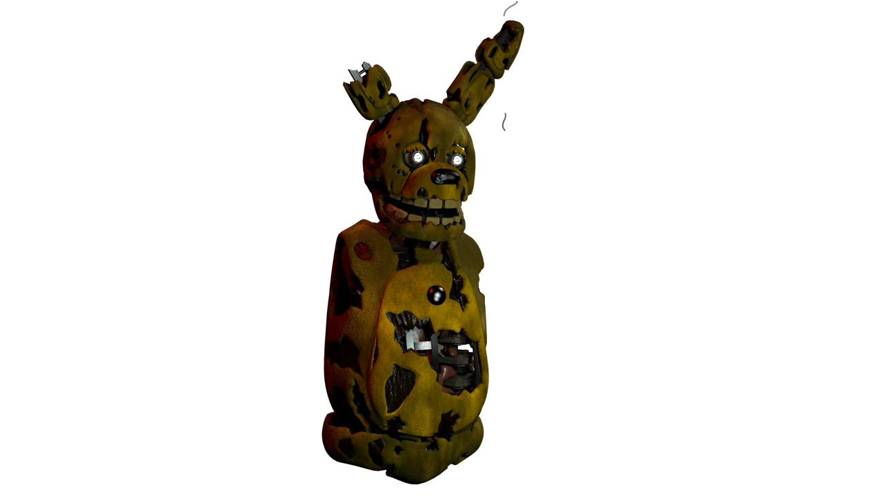Springtrap Cursor (C4D/FNaF) movie Springtrap WIP2 by Godzillatrap on DeviantArt