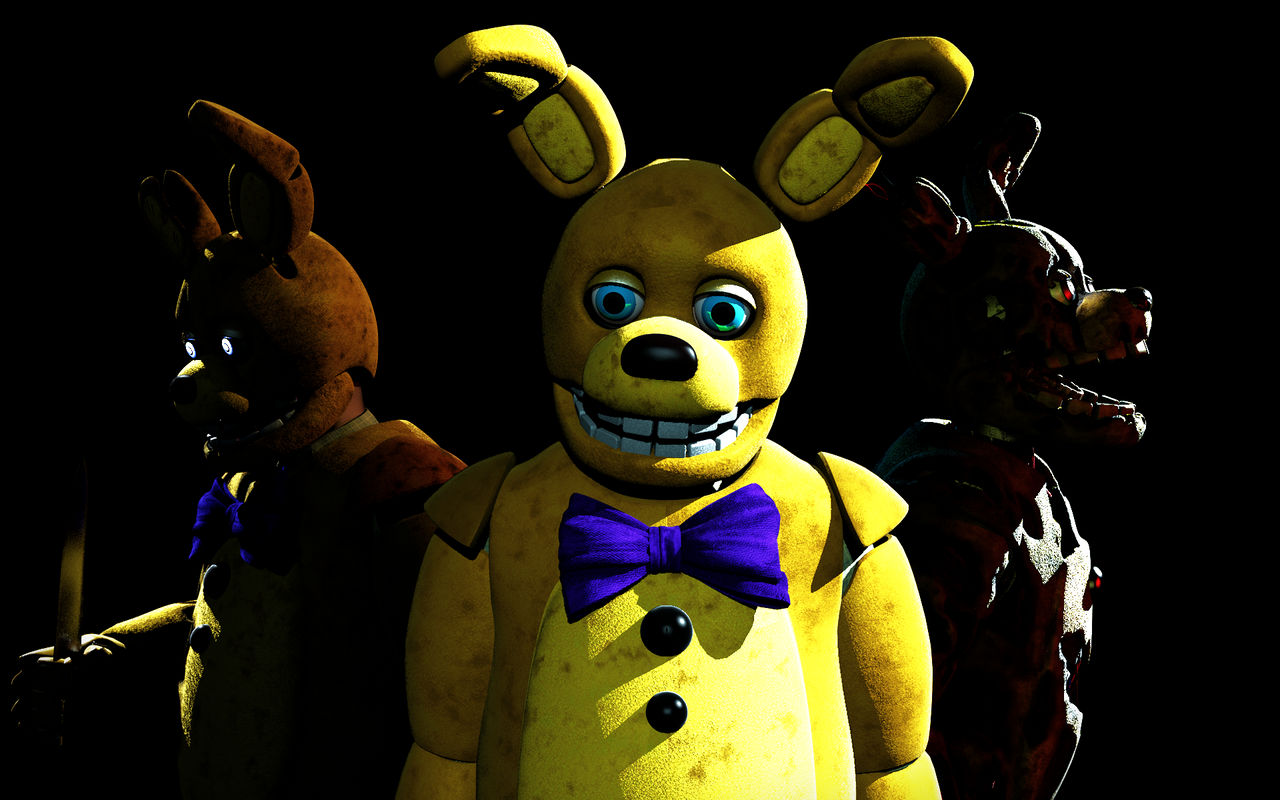 (C4D/FNaF) The Yellow Rabbit by Godzillatrap on DeviantArt